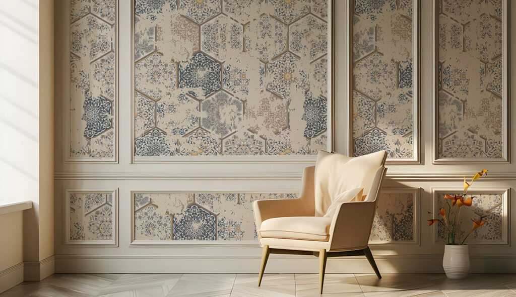 Minimalist Magic: Using Wallpaper to Create Calm and Serene Interiors