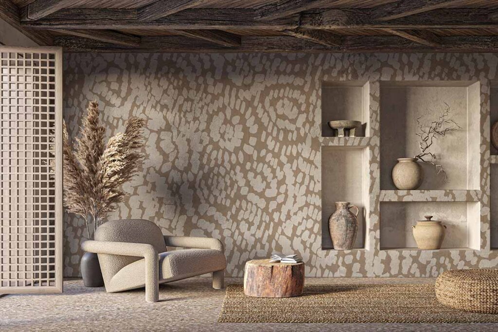 Minimalist Magic: Using Wallpaper to Create Calm and Serene Interiors