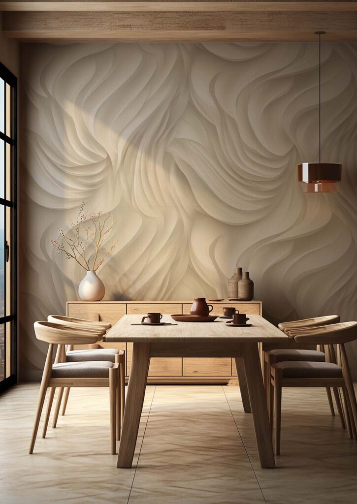 Minimalist Magic: Using Wallpaper to Create Calm and Serene Interiors ...