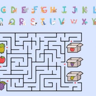 A Maze Game Wallpaper for Kids