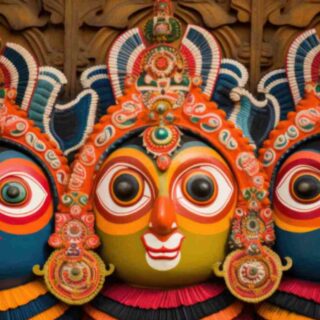 Shri Jagannath Rath Yatra Wallpaper Mural