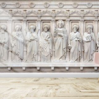 Jesus Christ with Apostles Wallpaper Mural for Wall