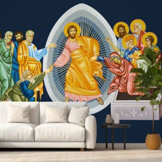 Jesus Christ's Resurrection Wallpaper Mural