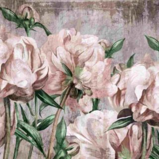 Vintage Peony Exquisite Wallpaper Mural