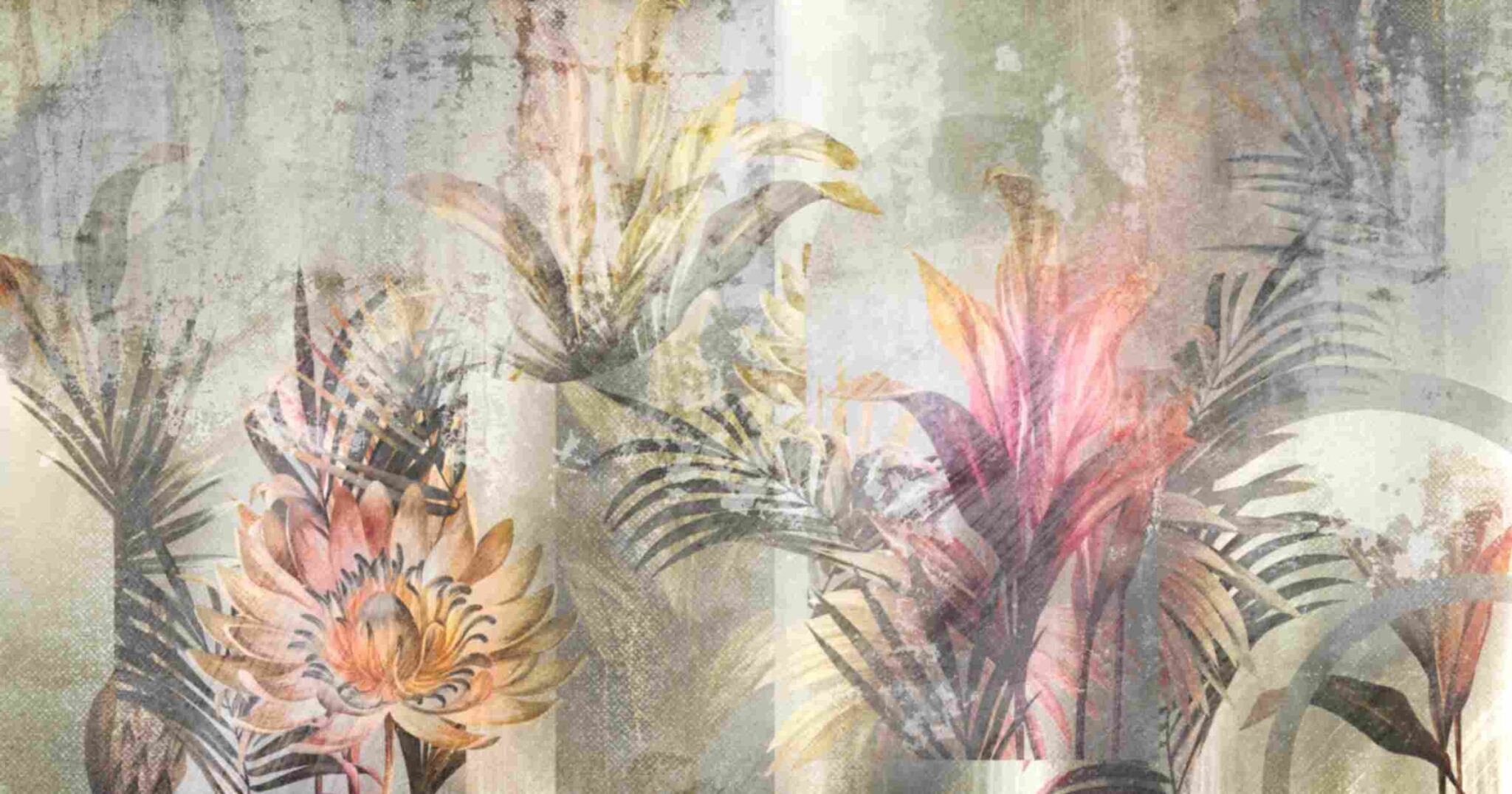 Wallpaper Mural of a Tropical Dreamscape - Magicdecor®