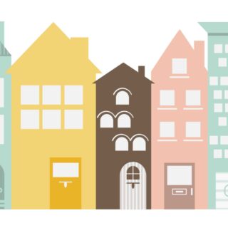 City Dreams Wallpaper Mural for Bedroom