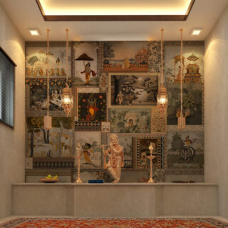 Madhav Bagicha Wallpaper Mural, Customized