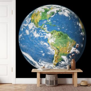 Beautiful Planet Earth Wallpaper Mural for Wall