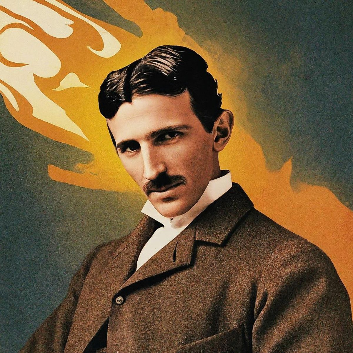 Nikola Tesla Wallpaper For Wall Magic Decor