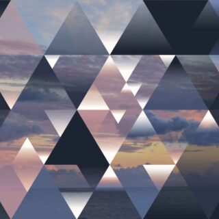 Sky Wallpaper Mural with Crystal Design