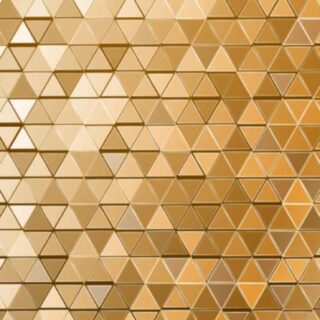 Modern Golden Tile Mirror Wallpaper Mural