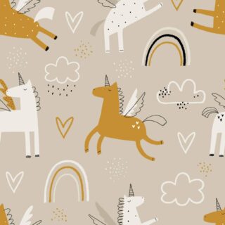 Cool Unicorn Adventures Wallpaper Mural