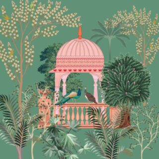 Jaipuri Jannat Miniature Wallpaper Mural