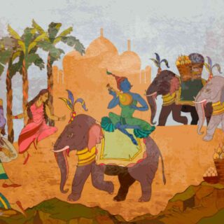 Arabian Nights Magical Wallpaper Mural