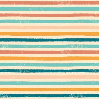 Retro Colorful Stripes Dance Wallpaper Mural