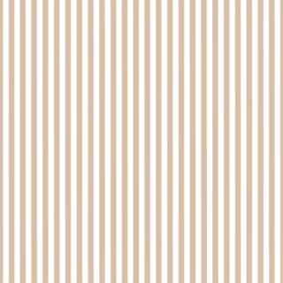 Timeless Beige and White Stripes Symphony Wallpaper