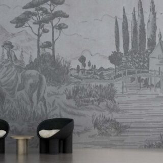 Echoes of the Countryside Mural Wallpaper, Customized