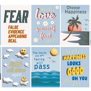 Positive Vibes Wallpaper Wall Mural