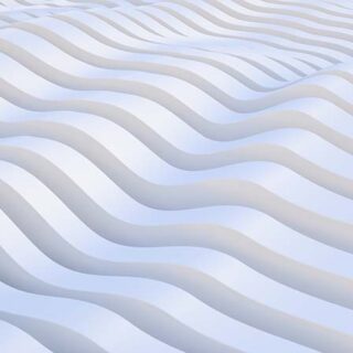 Modern Parametric Waves Texture Wallpaper Mural