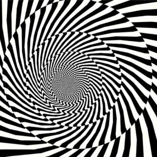 Drishti Bhram, Optical Illusion Lines Wallpaper Mural