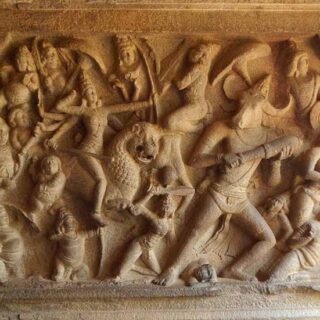 Ancient Stone Sculptures in Mallapuram Wallpaper Mural