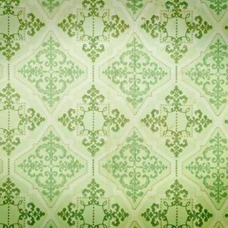 Vintage Olive Elegance Pattern Wallpaper Mural