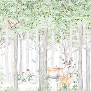 Bahar, Summer Forest Vibes Wallpaper Mural