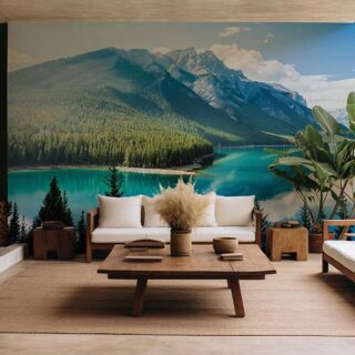Prakruti, Nature Mountainous Heaven Wallpaper Mural