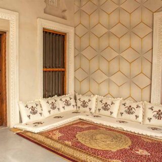 Neutral Elegance Classic Golden Cubes Pattern Wallpaper Mural