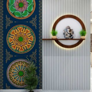 Gopuram, Rameshwaram Mandapam Majesty Wallpaper Mural, Customized
