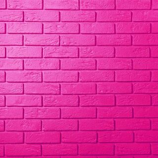 Blushing Brick Wall Elegance Wallpaper Mural