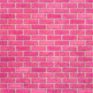 Pink Brick Dreamscape Delight Wallpaper Mural