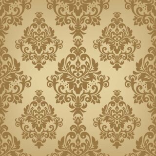 Golden Heritage Damask Artistry Wallpaper Mural