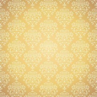 Opulent Golden Weave Damask Wallpaper Mural