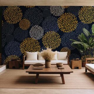 Circular Synergy Scandi Charm Wallpaper Mural