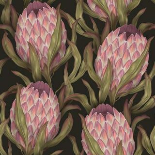 Realistic Exotic Proteus Flowers Wallpaper Mural