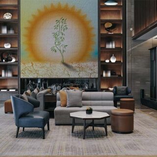 Sooraj, Realistic Glowing Sun Wallpaper Mural