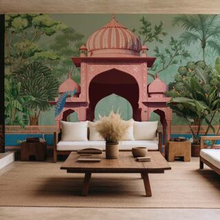 Bagiya, Royal Indian Garden Wallpaper Mural