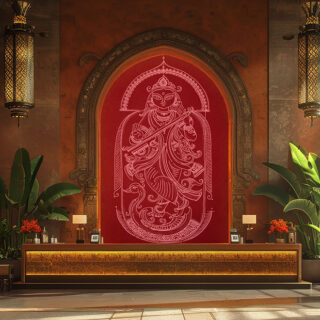 Adishakti, The Cosmic Divine Energy Wallpaper Mural
