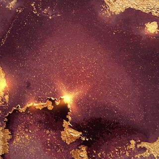 Gold, Purple and Burgundy Blend Marble Wallpaper Mural