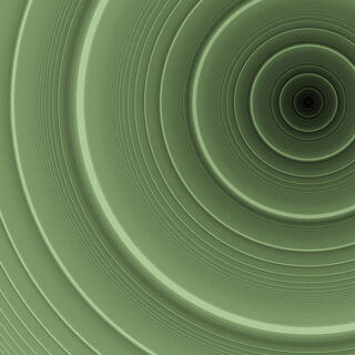 Concentric Green in Pista Green Wallpaper Mural