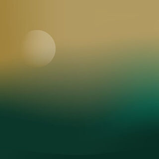 Chillax, Abstract Art Green and Gold Scenery Wallpaper Mural