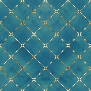 Glitter Gold Texture Watercolor Abstract Geometric Plaid Wallpaper Mural