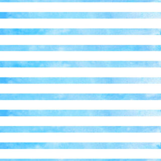 Aesthetic Blue Watercolor Horizontal Stripes Wallpaper Mural