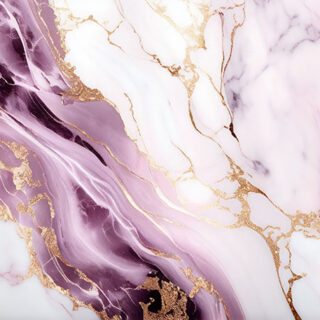 Luxury Purple Gold Splashes Wallpaper Mural