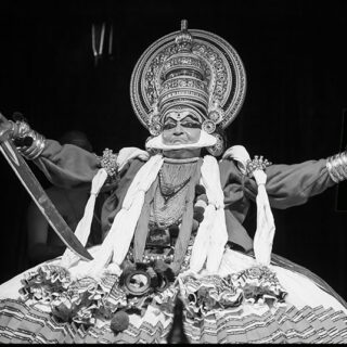 Legendary Kathakali Artist Wallpaper Mural