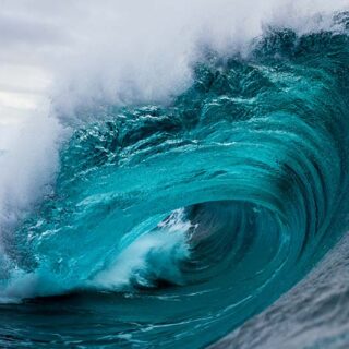 Big Crashing Wave Photography Wallpaper Mural