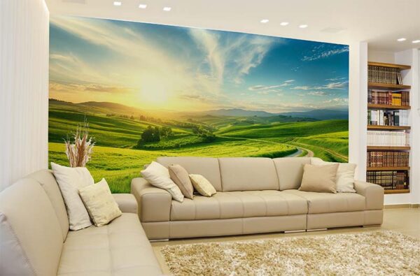 Stunning Summer Landscape Photography with Green Rolling Hills ...