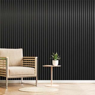 Dark Gray Brushed Metal Texture Wallpaper Mural