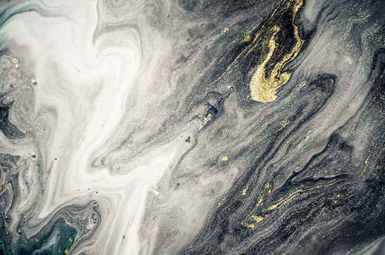 Natural Dark Gray Color Marble Wallpaper Mural Magic Decor